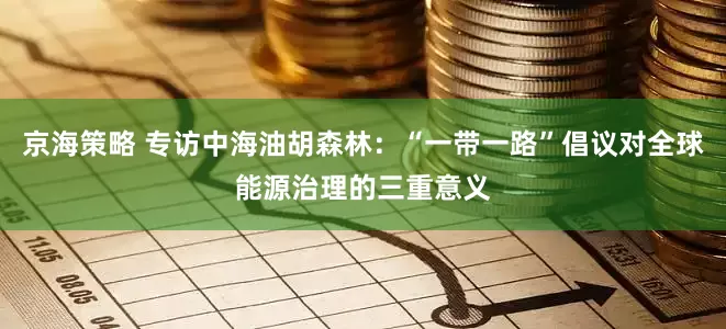 京海策略 专访中海油胡森林：“一带一路”倡议对全球能源治理的三重意义