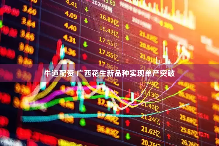 牛道配资 广西花生新品种实现单产突破
